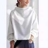 Nora | Top casual con collo alto