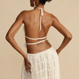 Erminia | Set con top a spalline e gonna