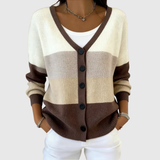 Nicoletta | Cardigan comodo in maglia con bottoni