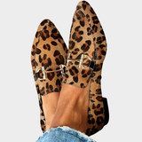 Clara | Mocassini eleganti leopardati