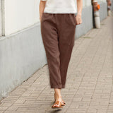 Carla | Pantaloni ampi con tasche