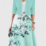 Rosaria | Abito midi elegante