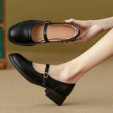 Giovanna | Mary Jane classiche in pelle