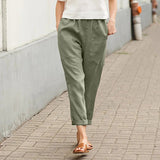 Carla | Pantaloni ampi con tasche