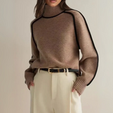 Concetta | Maglione elegante a collo alto