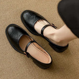 Giovanna | Mary Jane classiche in pelle