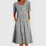Wanda | Abito midi a righe