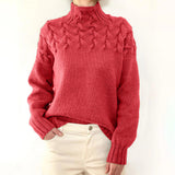 Nunzia | Maglione caldo in maglia