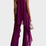 Viola | Completo elegante con top all'americana e pantaloni