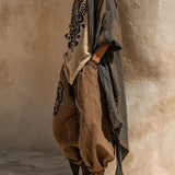 Vanna | Completo tre pezzi in stile boho con stampa artistica
