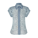 Diana | Completo boho stampato in due pezzi