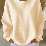 Enrica | Maglione in maglia a nido d'ape