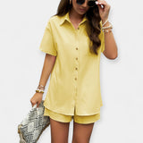 Nunzia | Completo comodo con camicia e pantaloncini