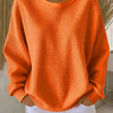 Enrica | Maglione in maglia a nido d'ape