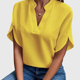 Matilde | Blusa morbida ed elegante con scollo a V