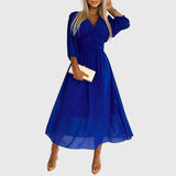 Loredana | Abito leggero in chiffon di seta
