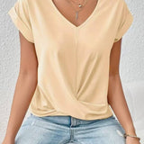 Emilia | Top elegante con scollo a V