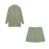 Licia | Completo con camicia e shorts leggeri