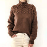 Nunzia | Maglione caldo in maglia