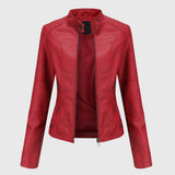 Giorgina | Giacca in pelle elegante da donna