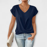 Emilia | Top elegante con scollo a V