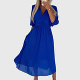 Loredana | Abito leggero in chiffon di seta