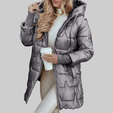 Mariangela | Cappotto elegante autunnale con cappuccio