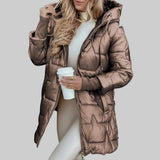Mariangela | Cappotto elegante autunnale con cappuccio