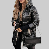 Mariangela | Cappotto elegante autunnale con cappuccio