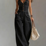 Donatella | Salopette casual in denim