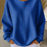 Enrica | Maglione in maglia a nido d'ape