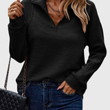 Nora | Maglione elegante con mezza zip