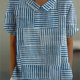 Marianna | Camicia patchwork a righe