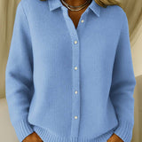 Roberta | Cardigan strutturato con bottoni