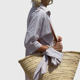 Simonetta | Abito a righe classico