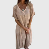 Angelica | Abito leggero ed elegante con scollo a V
