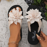 Livia | Sandali eleganti con fiore