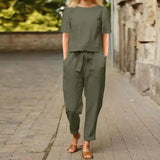 Franca | Set relax chic in due pezzi