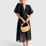 Olivia | Abito midi elegante
