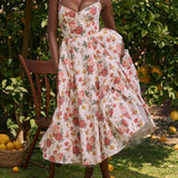 Carolina | Abito midi di lusso