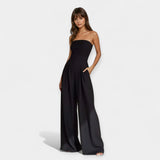 Nina | Salopette con spalline in pizzo