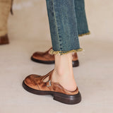 Mattea | Mary Jane eleganti in pelle