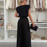 Lia | Completo plissé elegante
