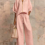Ida | Set con camicia e pantaloni ampi
