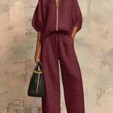 Ida | Set con camicia e pantaloni ampi