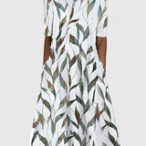 Olivia | Abito midi floreale con tasche