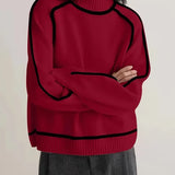 Concetta | Maglione elegante a collo alto