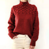 Nunzia | Maglione caldo in maglia