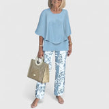 Carmela | Set elegante con pantaloni stampati