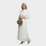 Miriam | Completo due pezzi con blusa e abito senza maniche